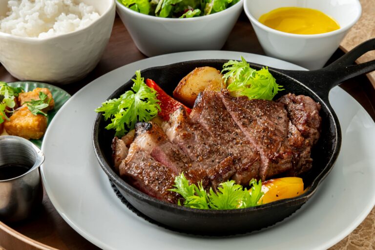 🌈1/8よりスタート！ランチメニューに【ステーキランチプレート】が登場！！